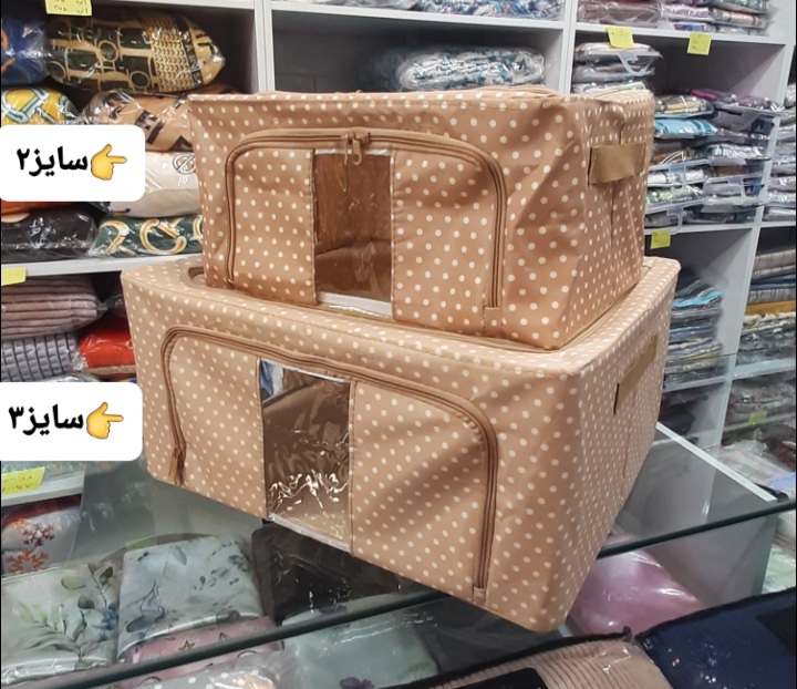 باکس برزنتی اسکلت دار درب دار سایز ۲