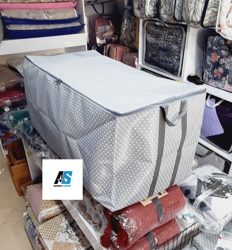 کاور تشک برزنتی ضد آب طوسی خالدار
